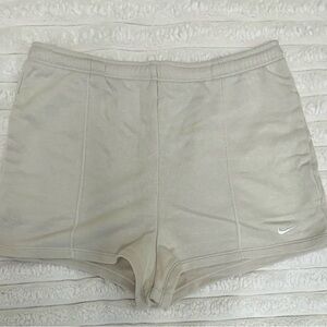 Nike Cream Athletic Shorts